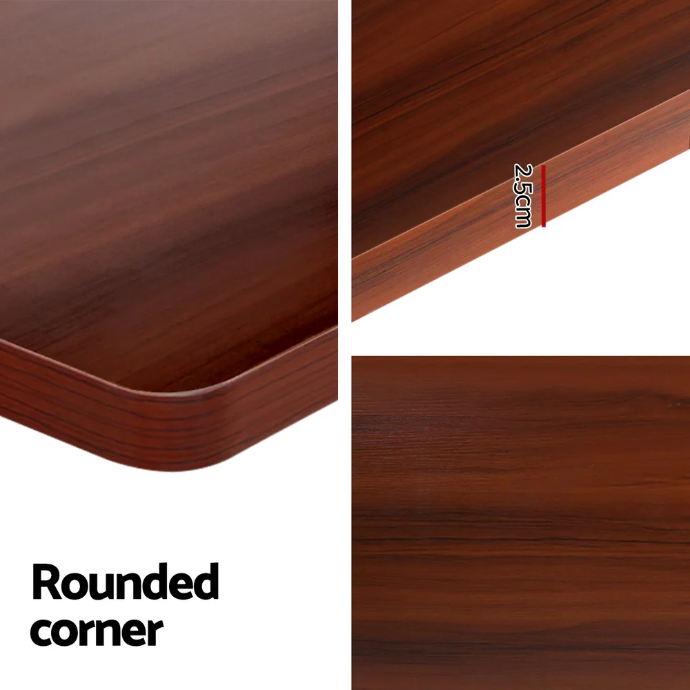 Artiss Standing Desk Motorised Sit Stand Desks Walnut 140CM - Image 6