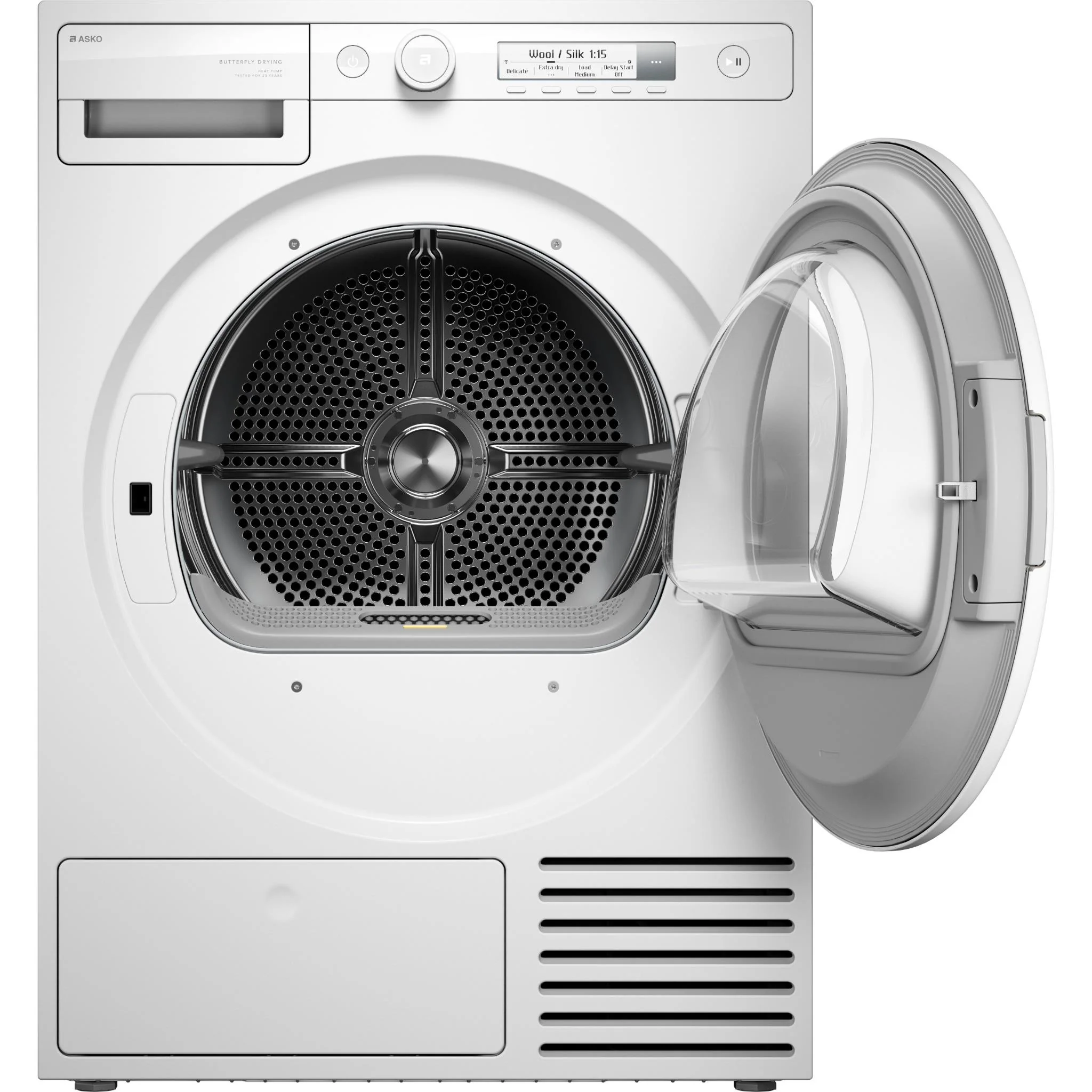 ASKO T108HW Classic 8kg Butterfly Drying™ Heat Pump Dryer - Image 2