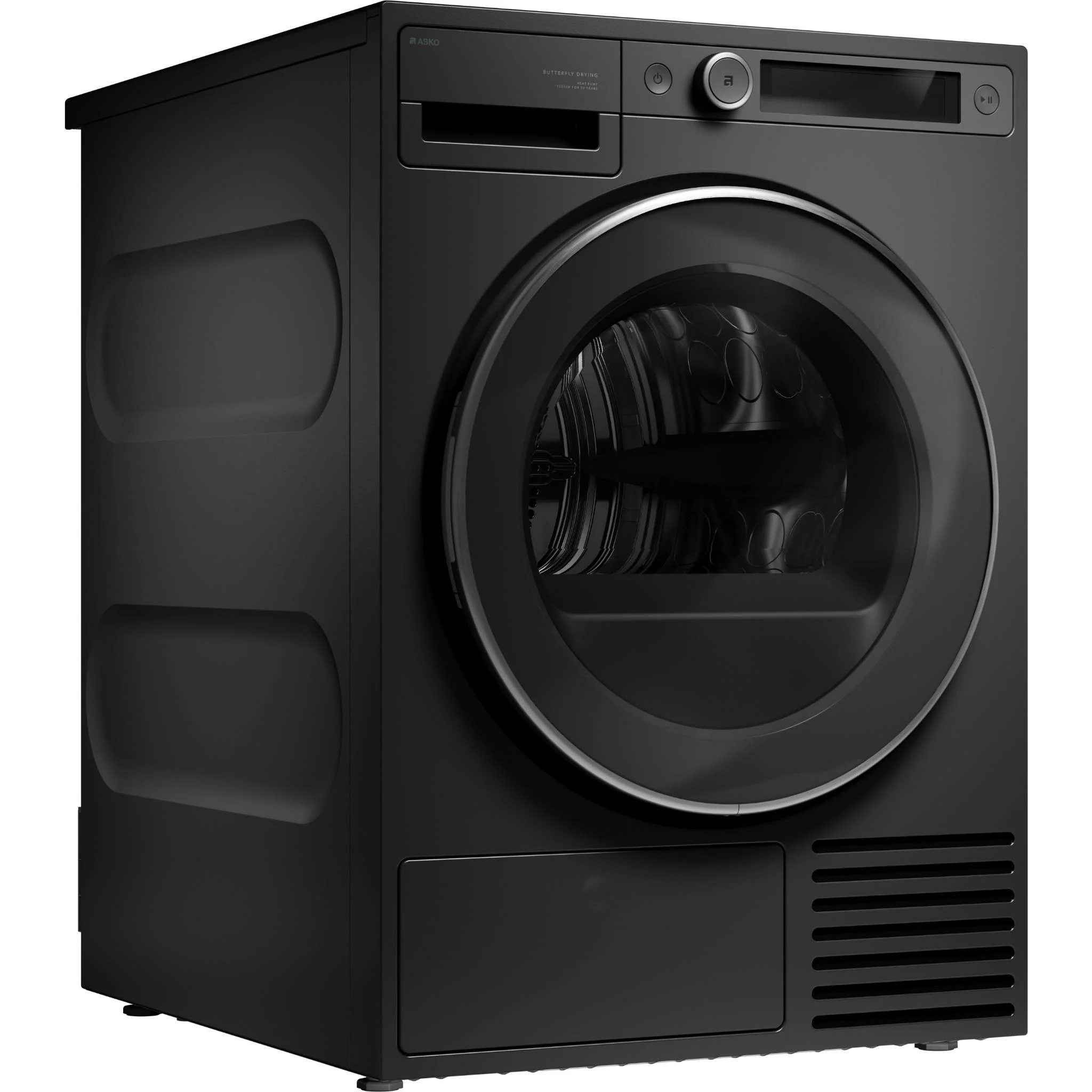 ASKO T511HPXLG Style 11kg Butterfly Drying Heat Pump Dryer (Graphite Black) - Image 4