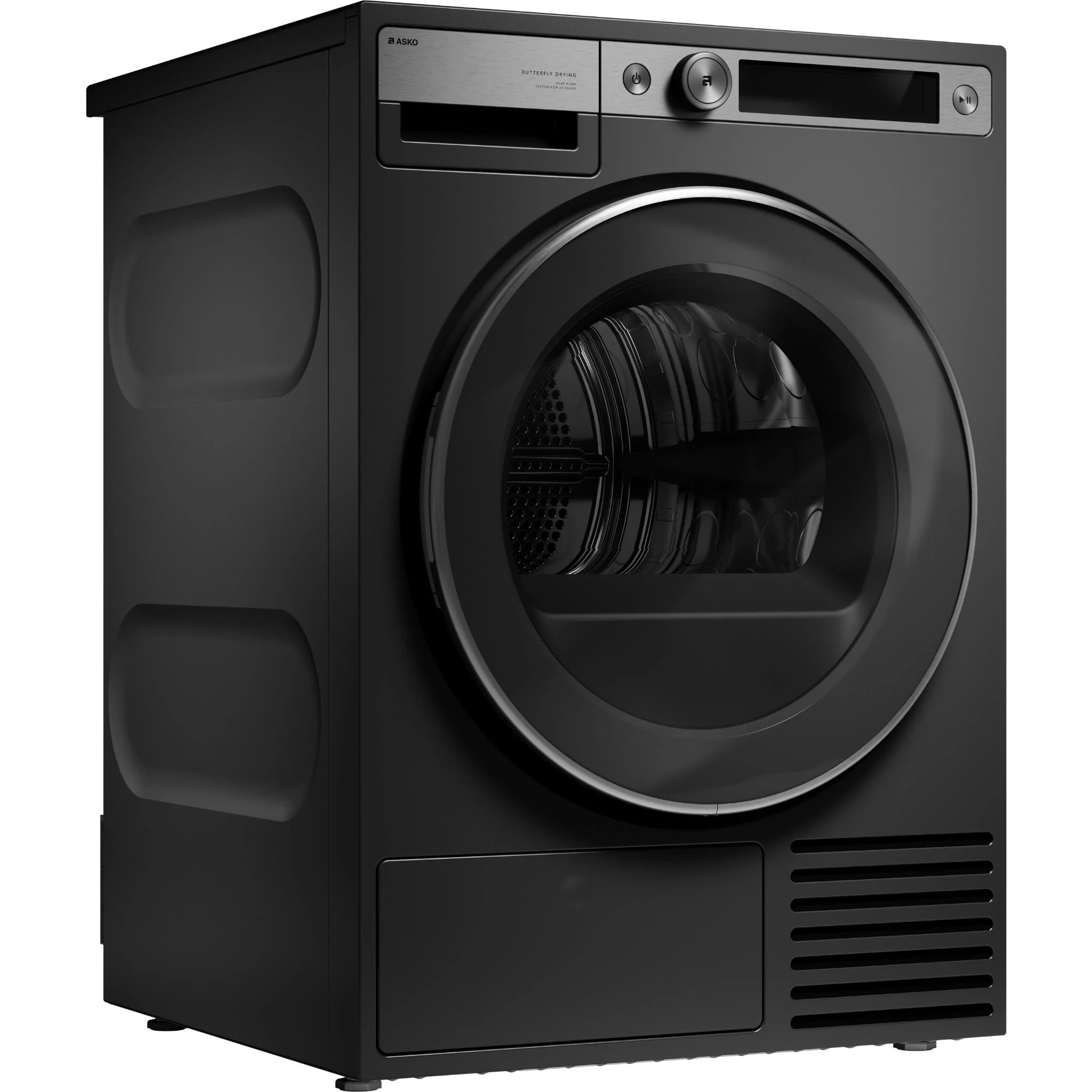 ASKO T709HUG Style+ 9kg Butterfly Drying Heat Pump Dryer (Graphite Black) - Image 4