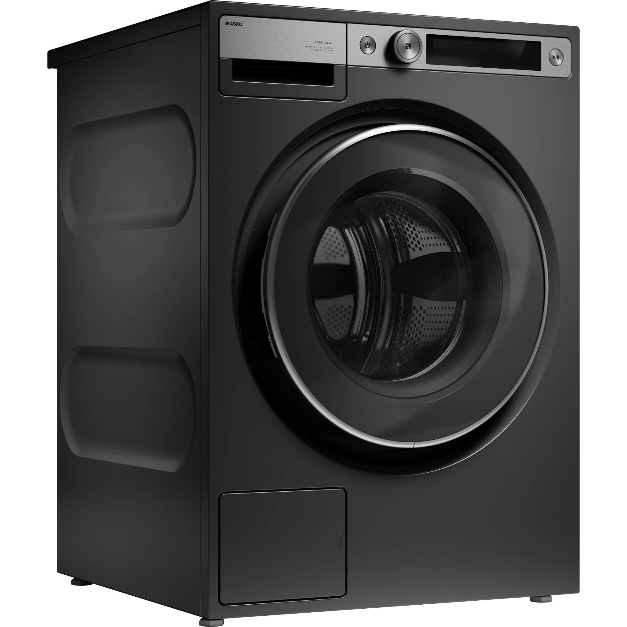 ASKO W7956XLG Style+ 9.5kg Steel Seal Front Load Washer (Graphite Black) - Image 3