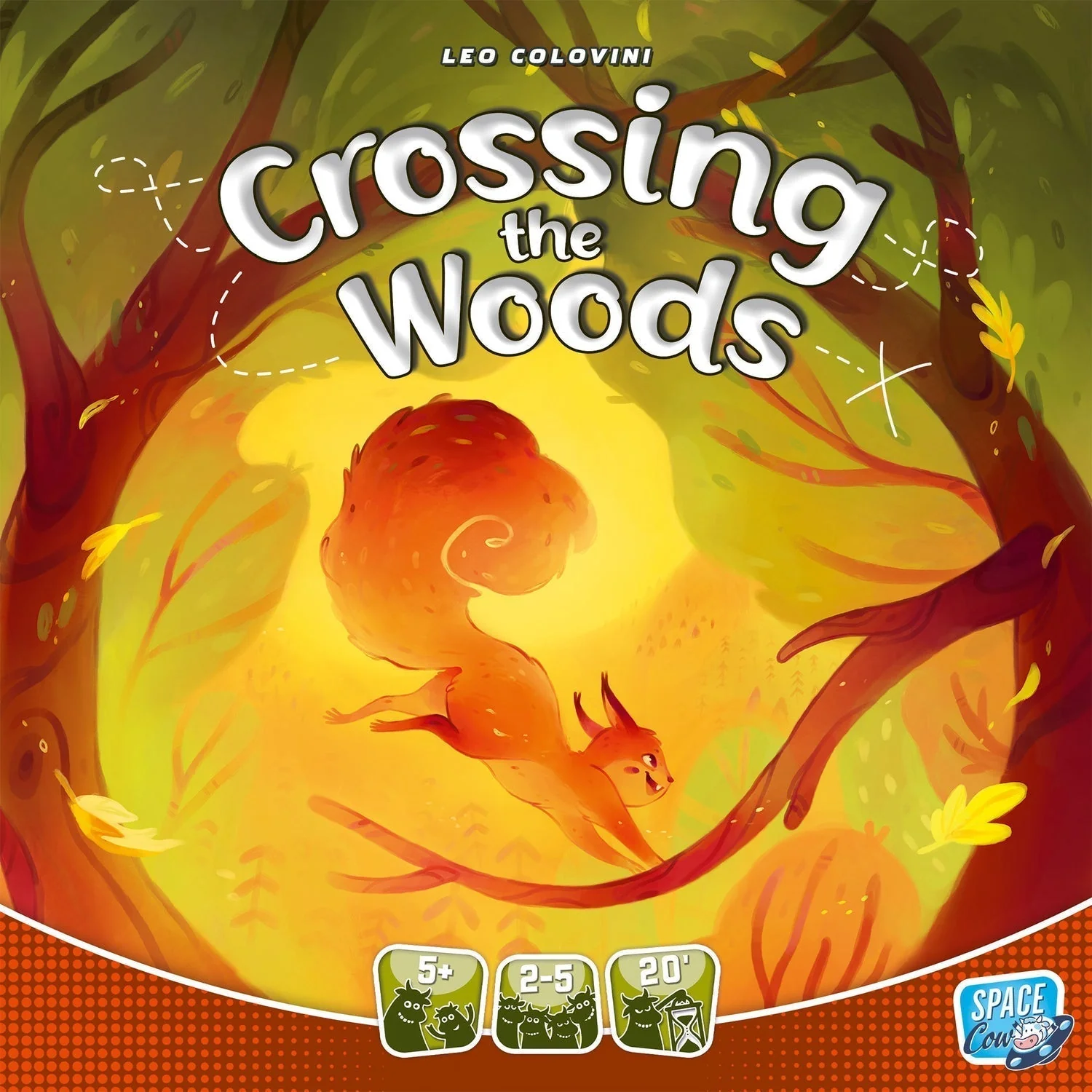 Asmodee Crossing the Woods Game