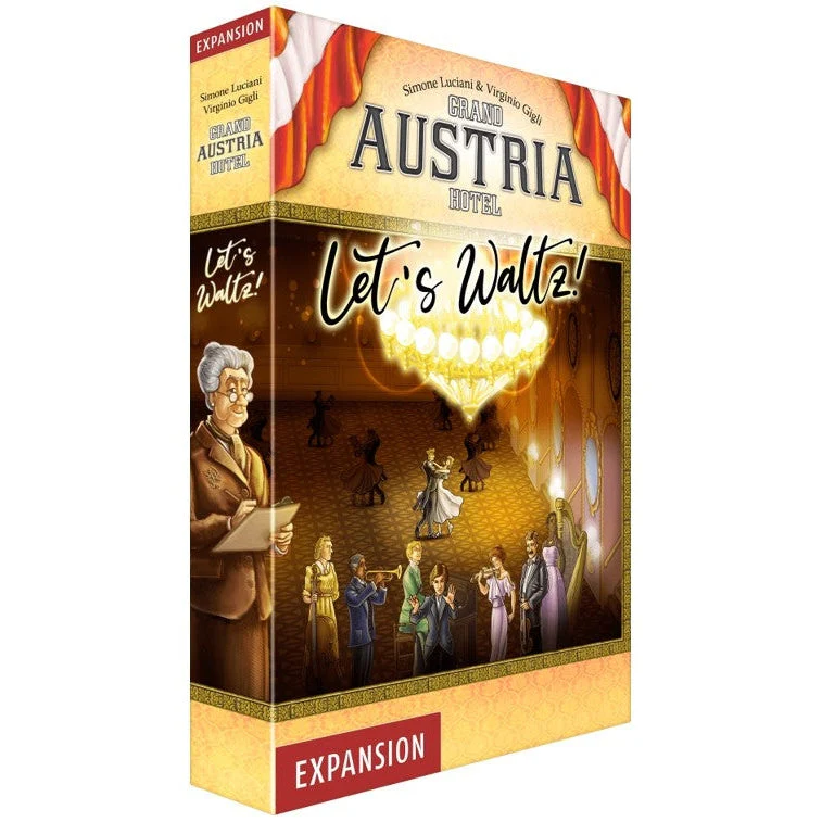 Asmodee Grand Austria Hotel - Let's Waltz Expansion Game
