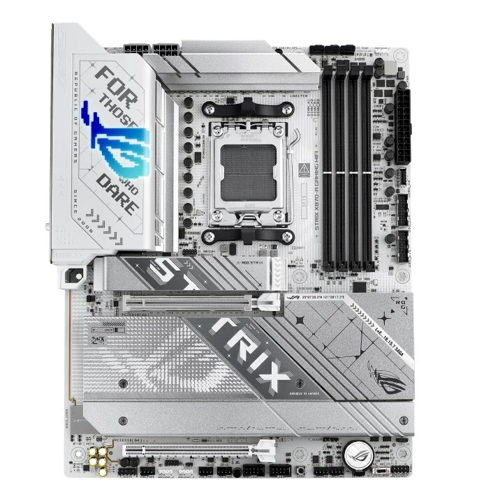 ASUS AMD ROG STRIX X870-A GAMING WIFI (AM5) ATX Motherboard 4x DDR5 198GB