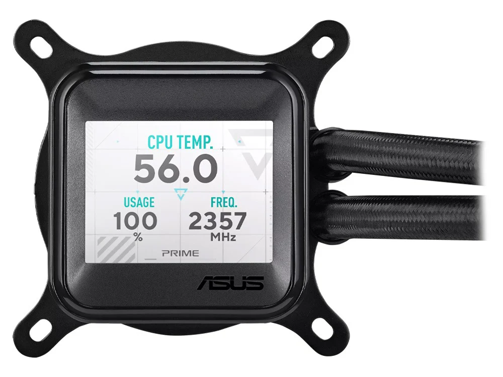 Asus Prime LC 360 ARGB LCD AIO Liquid CPU Cooler (PRIME LC 360 ARGB LCD) - Image 4