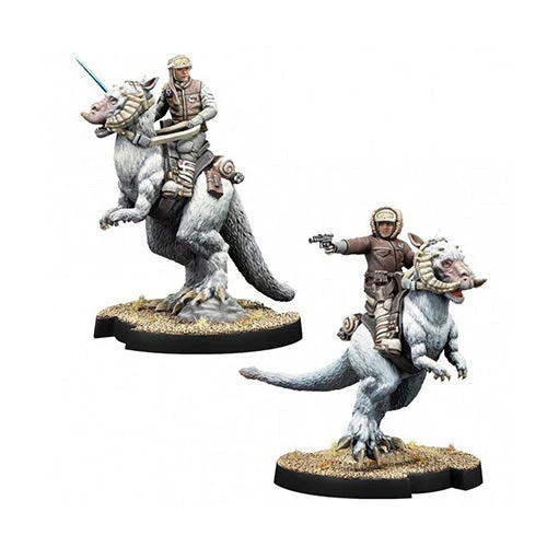 Atomic Mass Games Star Wars Legion Captain Solo & Commander Skywalker on Tauntuns - Image 3