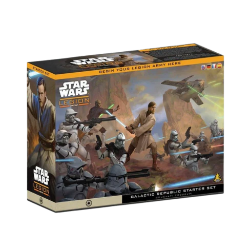 Atomic Mass Games Star Wars Legion Galactic Republic Starter Set