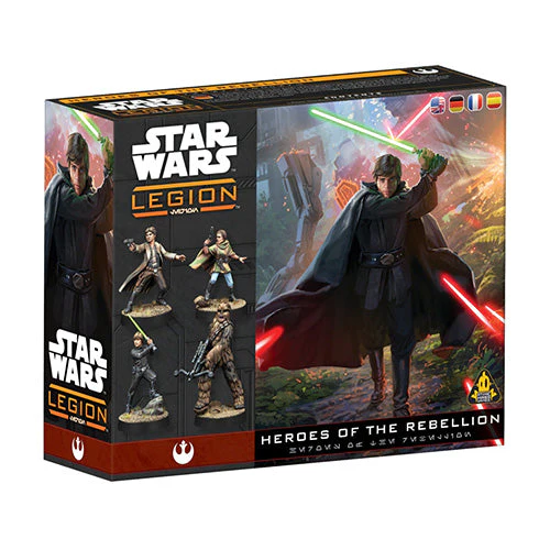 Atomic Mass Games Star Wars Legion Heroes of the Rebellion Character Pack