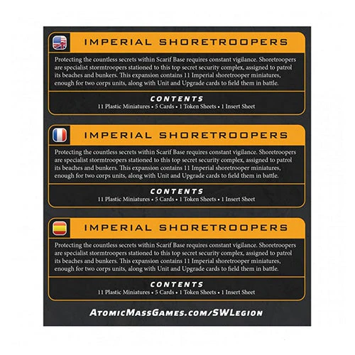Atomic Mass Games Star Wars Legion Imperial Shoretroopers - Image 2