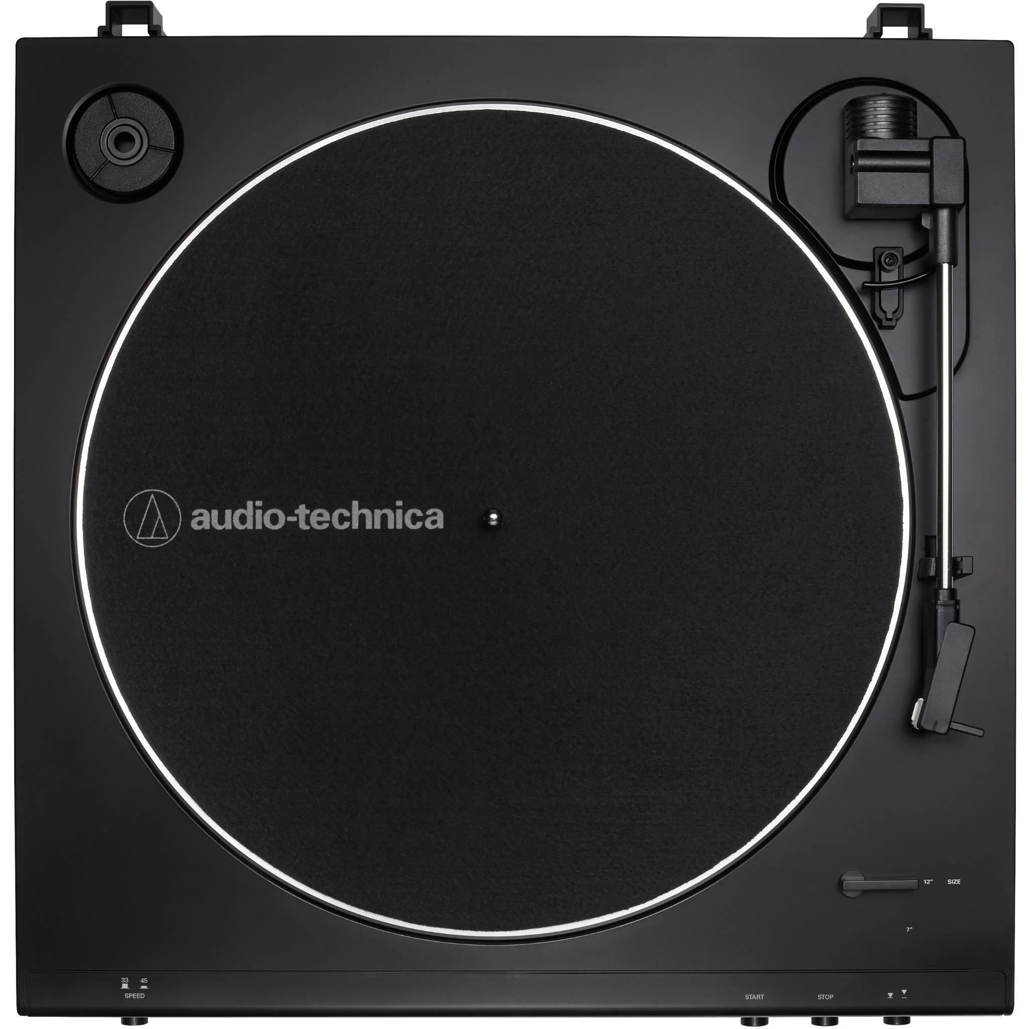 Audio-Technica LP60XBT Fully Automatic Belt Drive Stereo Bluetooth Turntable (Black) - Image 3