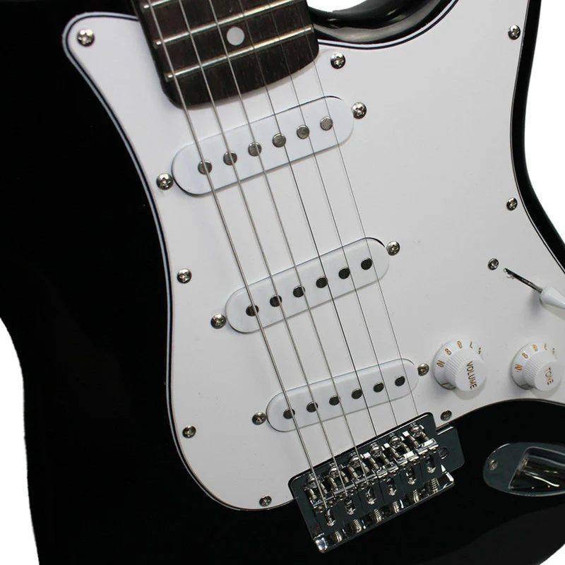 AXIOM Discovery Left Handed Beginner Electric Guitar Pack (Sunburst) - Image 2