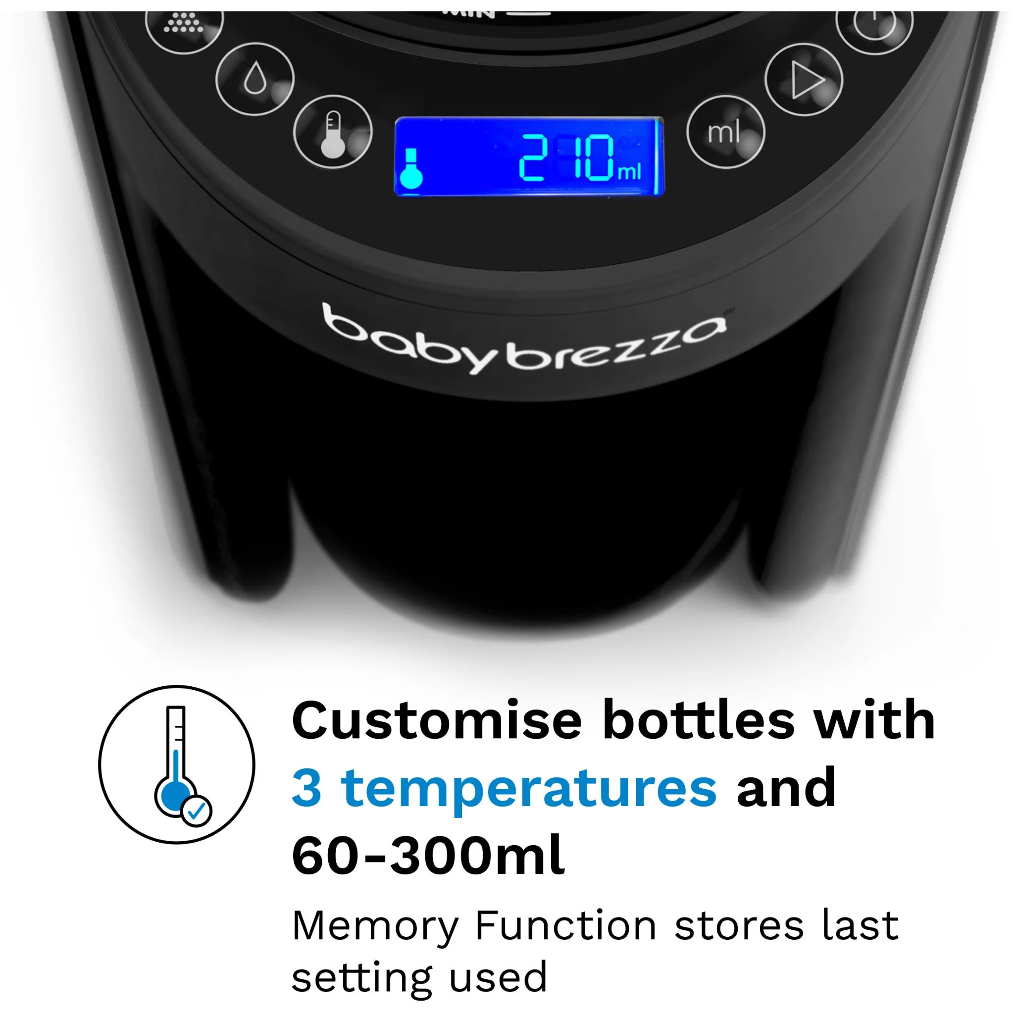 Baby Brezza Formula Pro Advanced (All Black) - Image 3