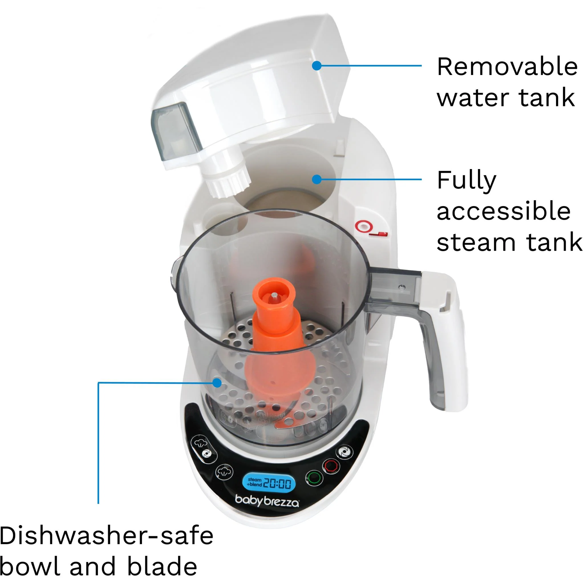 Baby Brezza One Step Baby Food Maker Deluxe - Image 6