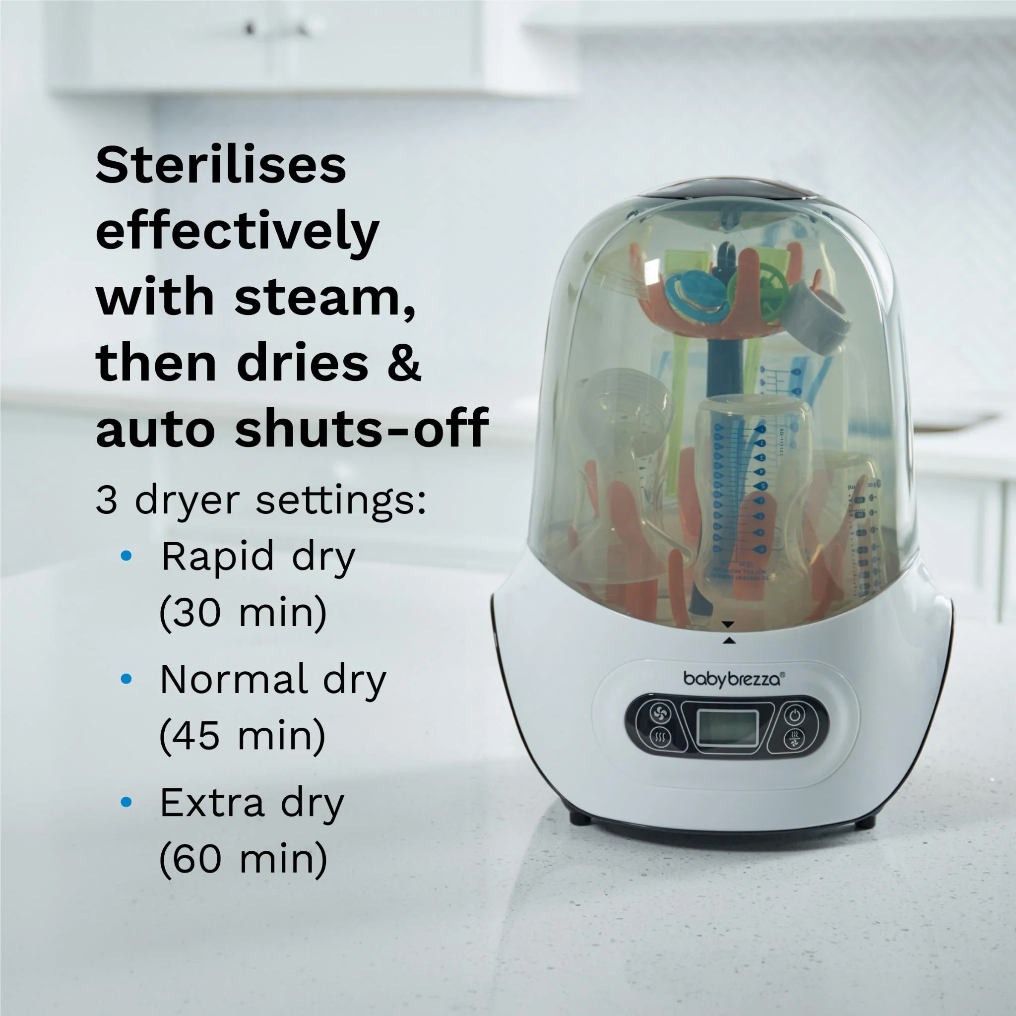 Baby Brezza One Step Sterilizer & Dryer - Image 2