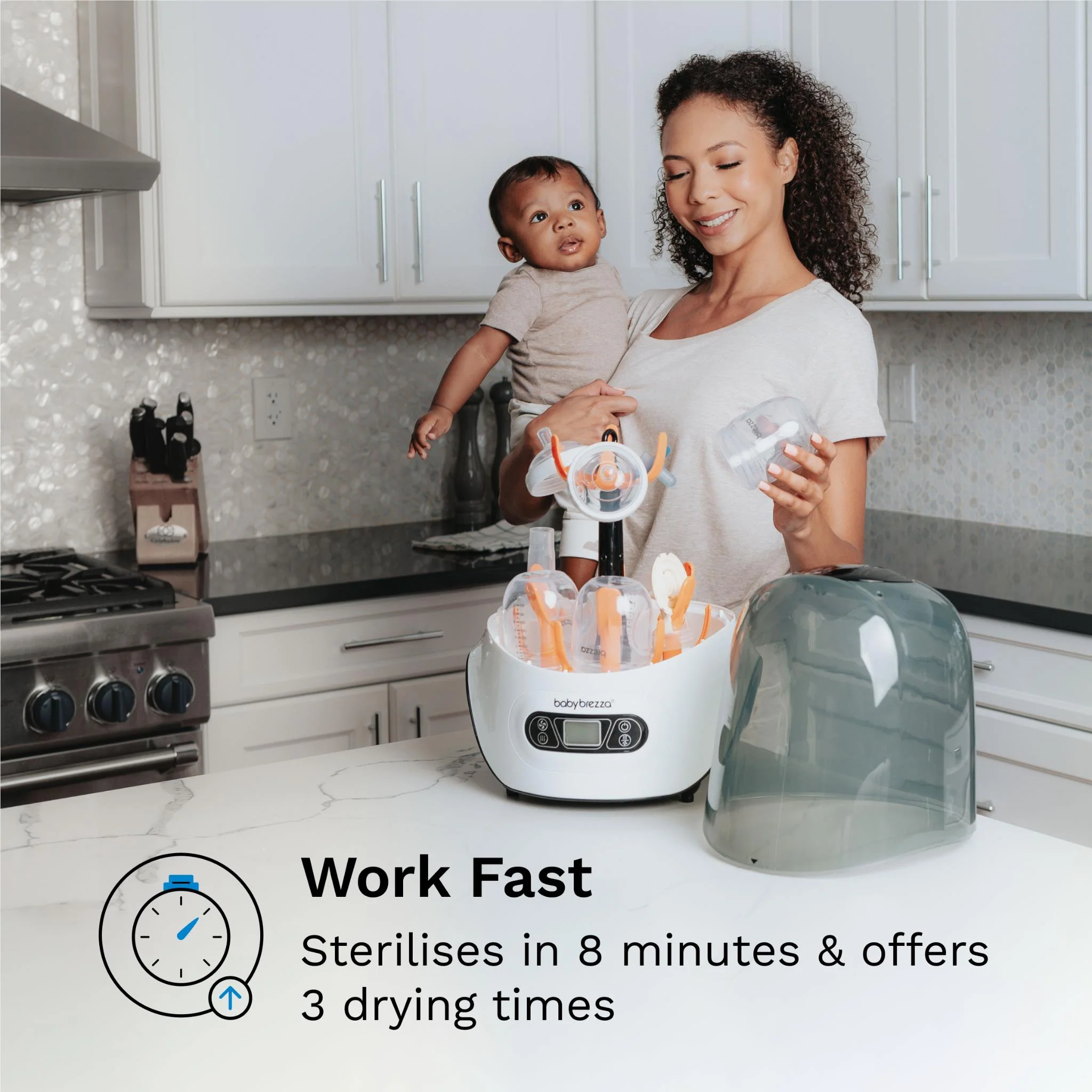 Baby Brezza One Step Sterilizer & Dryer - Image 5