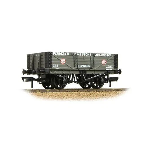 Bachman OO 5 Plank Wagon Steel Floor 'Penderyn Limestone Quarries Co.' Grey