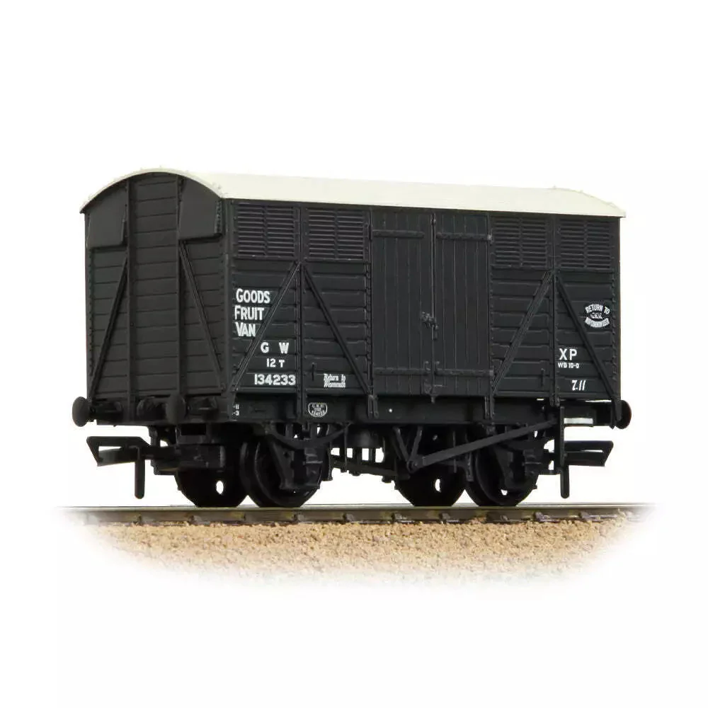 Bachman OO GWR 12T Fruit Van GWR (Grey) - Image 2
