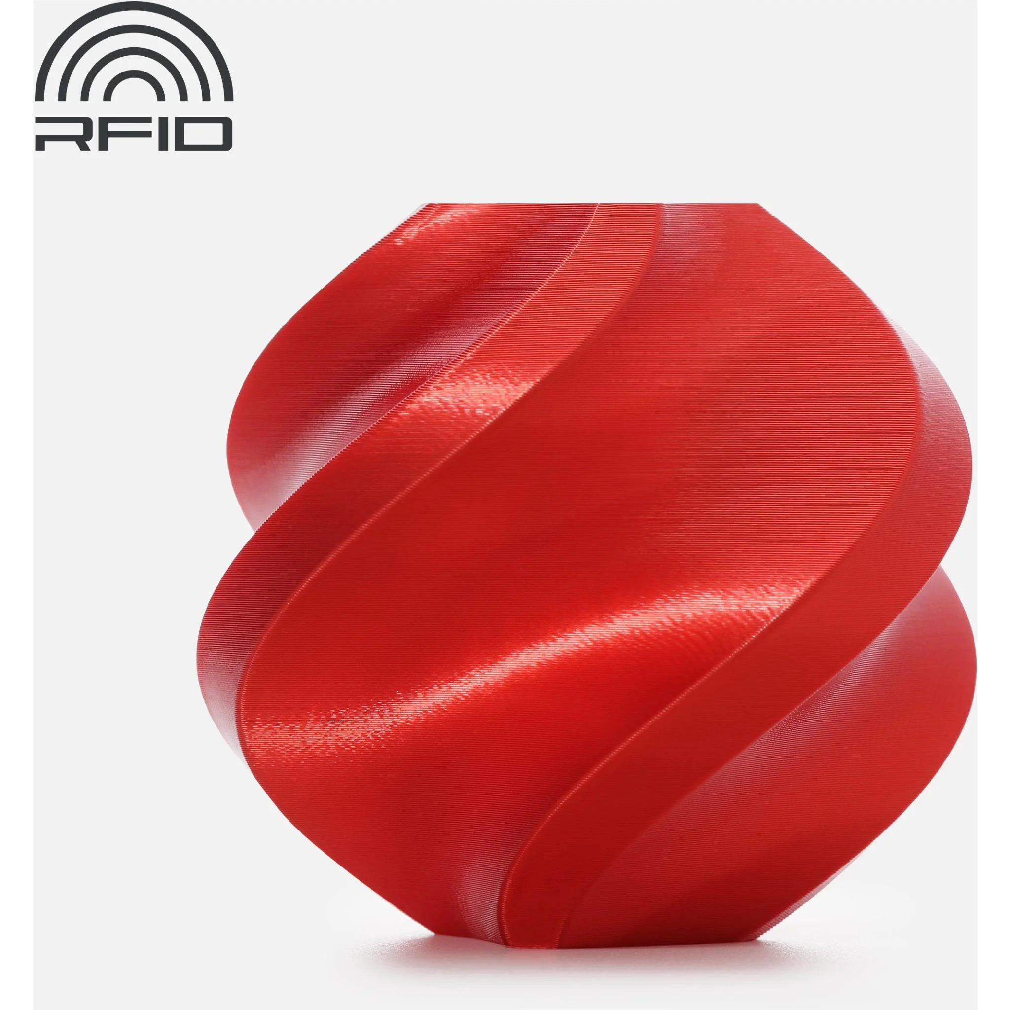 Bambu Lab PLA Silk+ 3D Printer Filament With Spool (Candy Red) [1kg] - Image 2