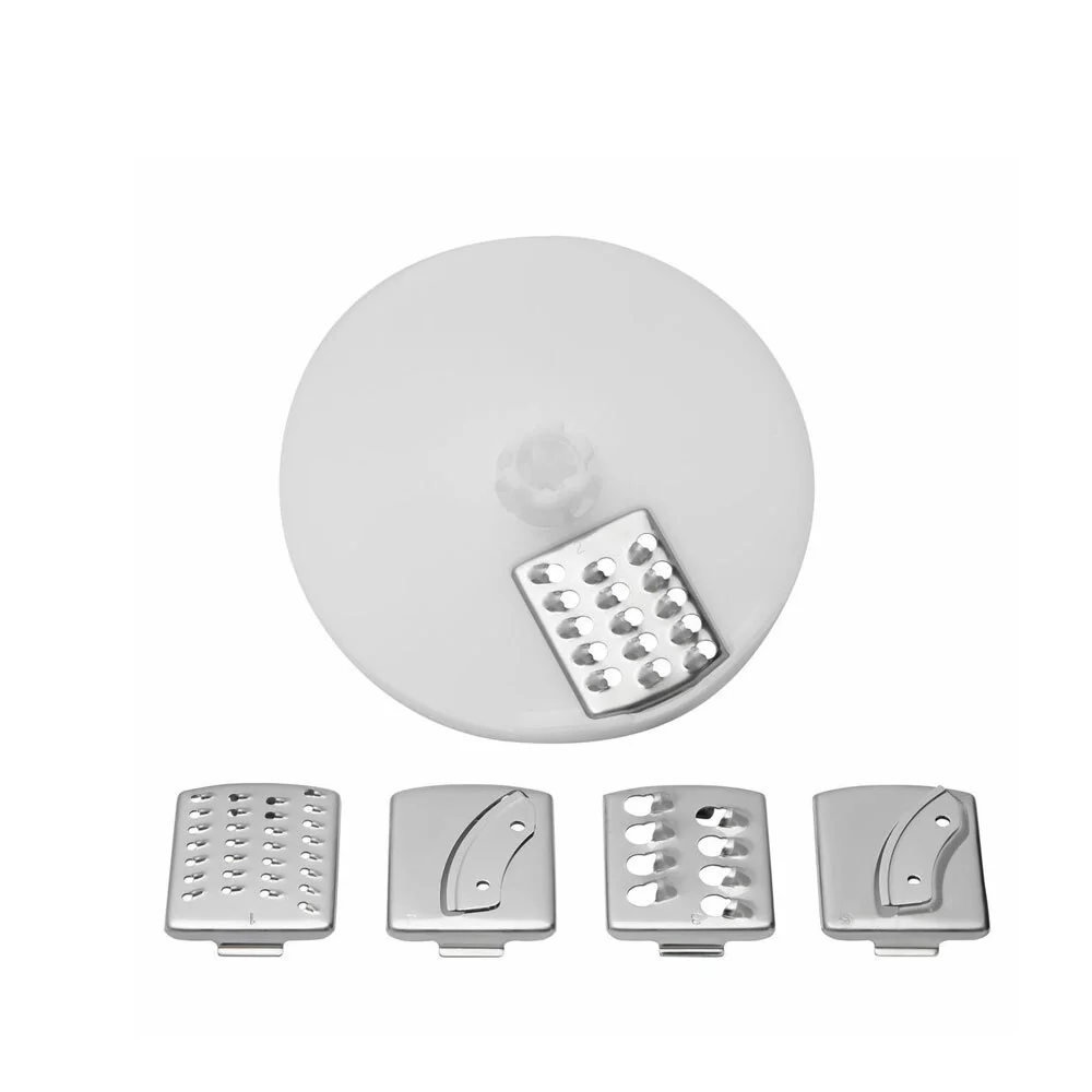 Bamix Slicesy processor Chopper Attachment White Coloured Kitchen Tool Device - Image 2