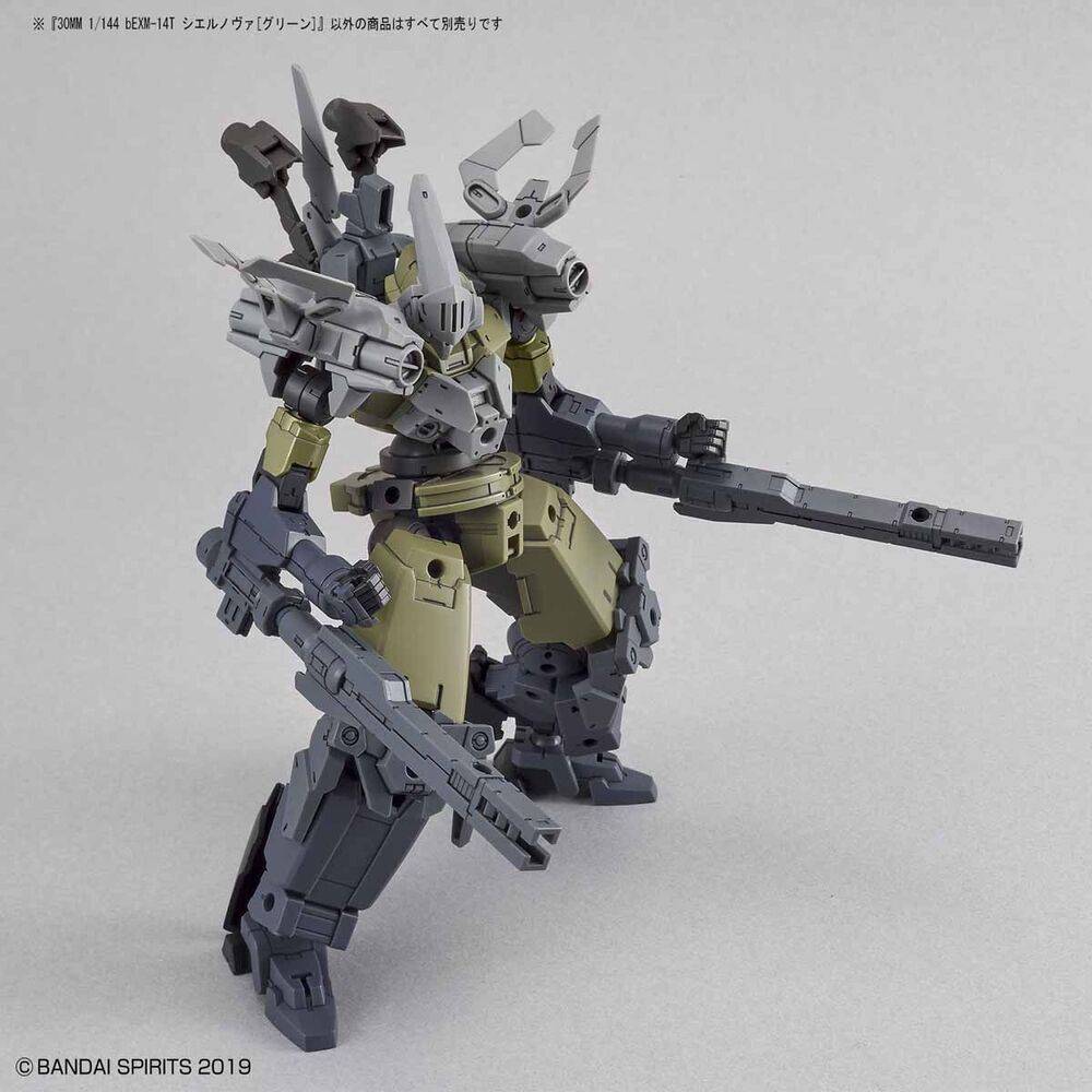 Bandai 30MM 1/144 bEXM-14T Cielnova (Green) - Image 4