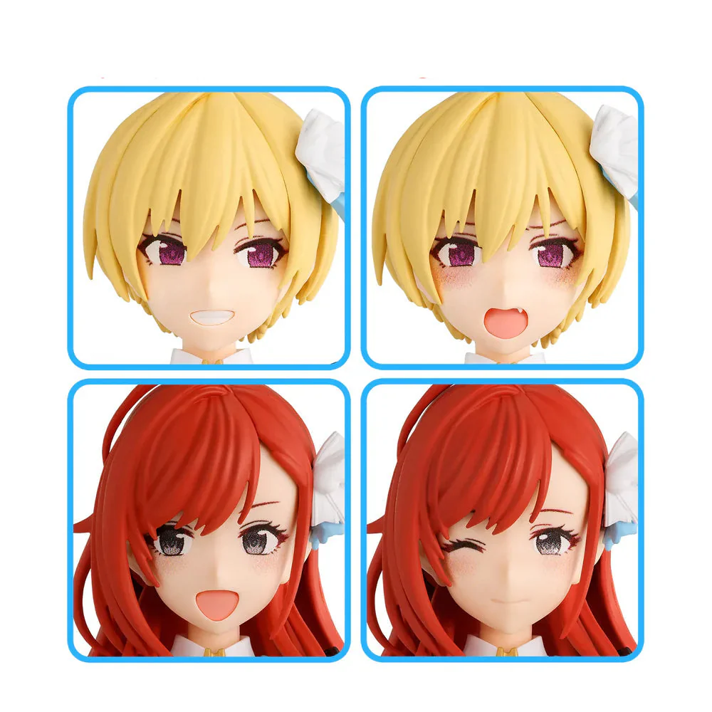 Bandai 30MS Option Hair Style & Face Parts Set (Juri Saijo/Natsuha Arisugawa) - Image 4