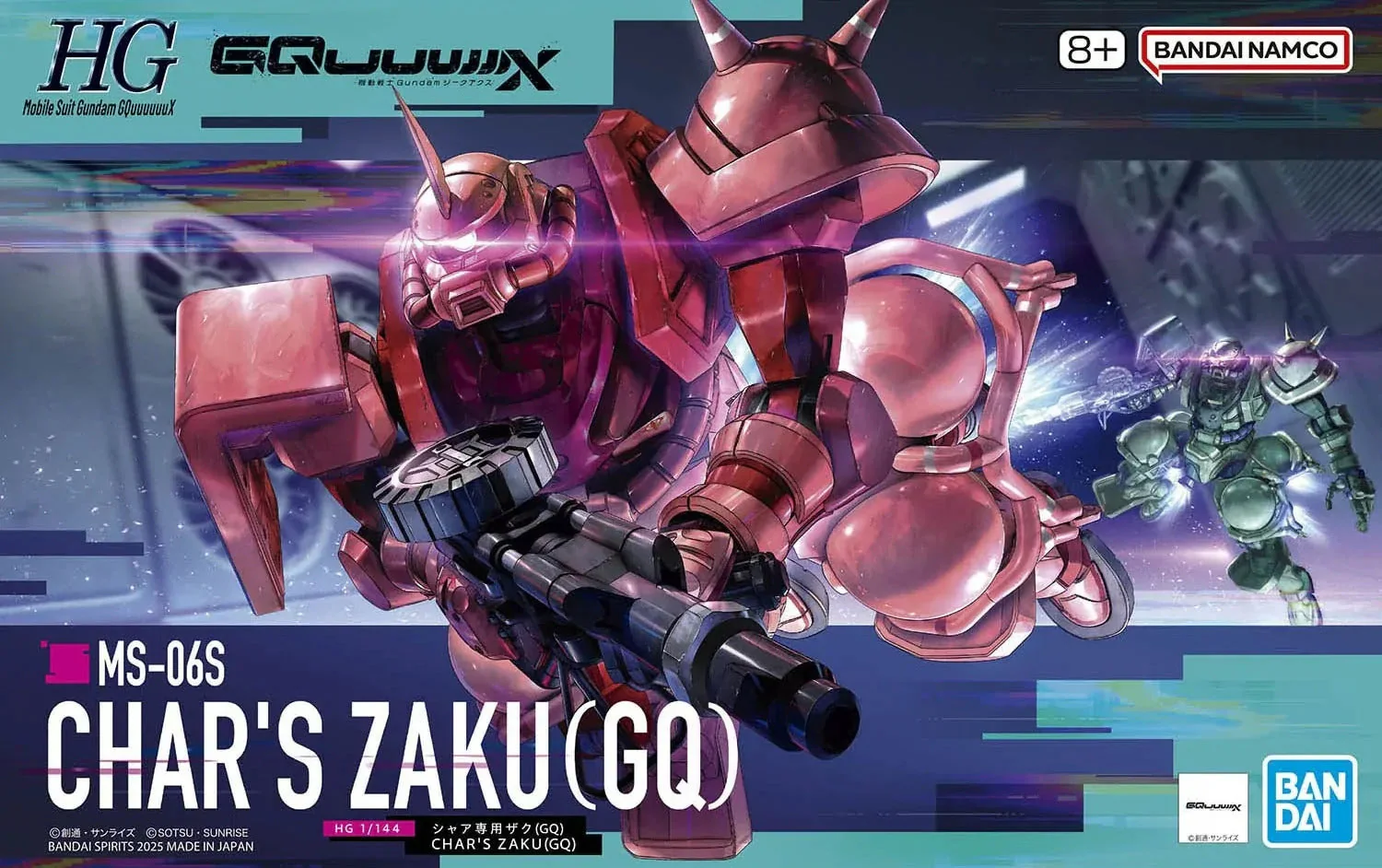 Bandai HG 1/144 Char's Zaku (GQ) - Image 2
