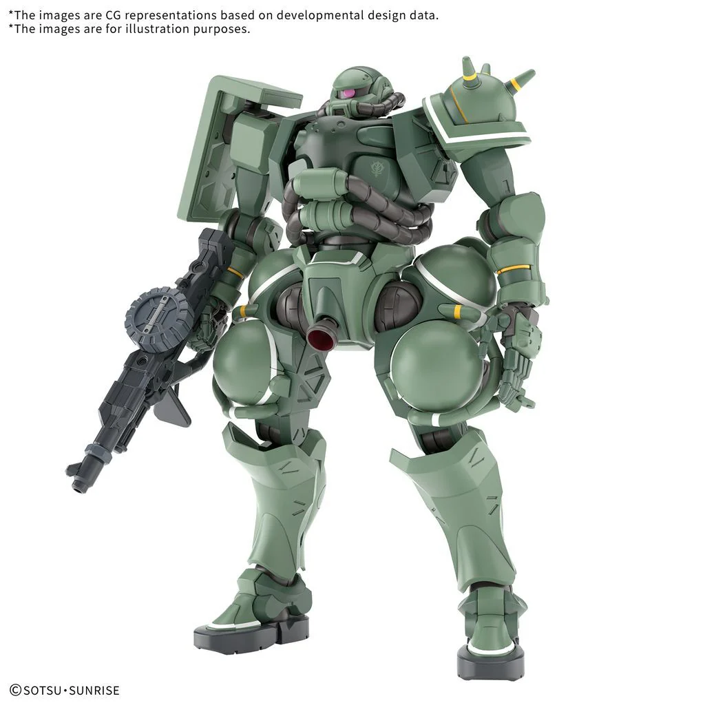 Bandai Hg 1/144 Zaku(Gq) - Image 3