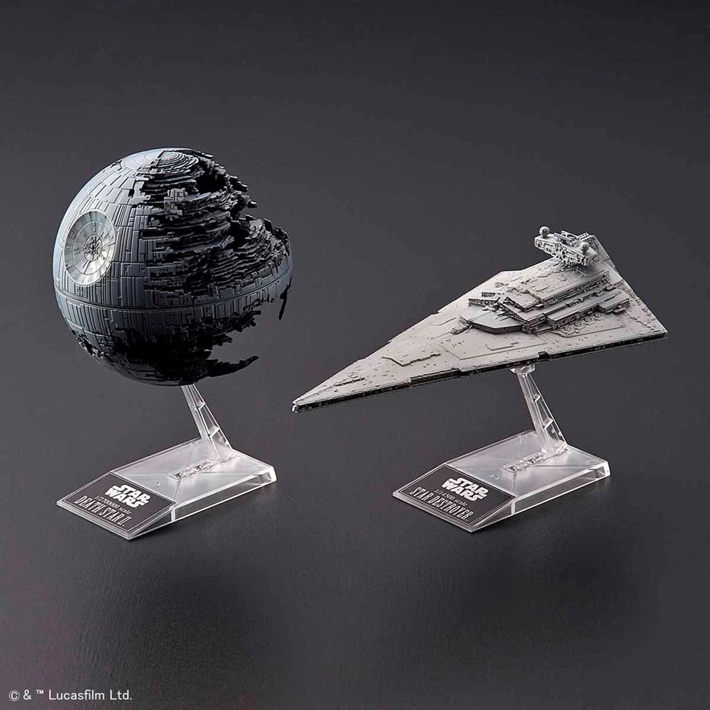 Bandai Star Wars Death Star II & Star Destroyer Model Kit Set - Image 2