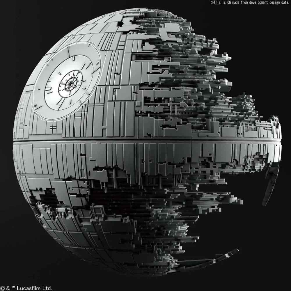 Bandai Star Wars Death Star II & Star Destroyer Model Kit Set - Image 5