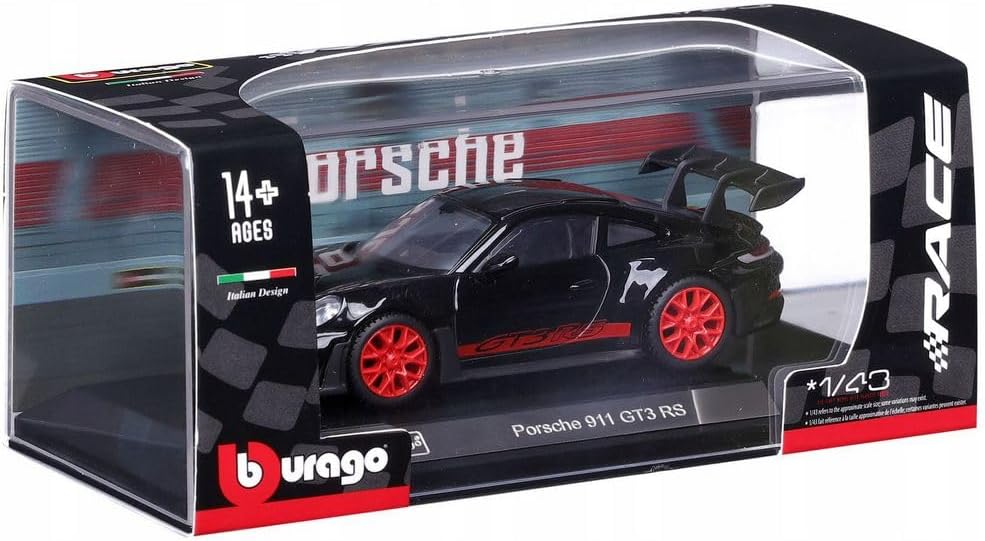 Bburago 1/43 Porsche 911 GT3 RS Black - Image 2