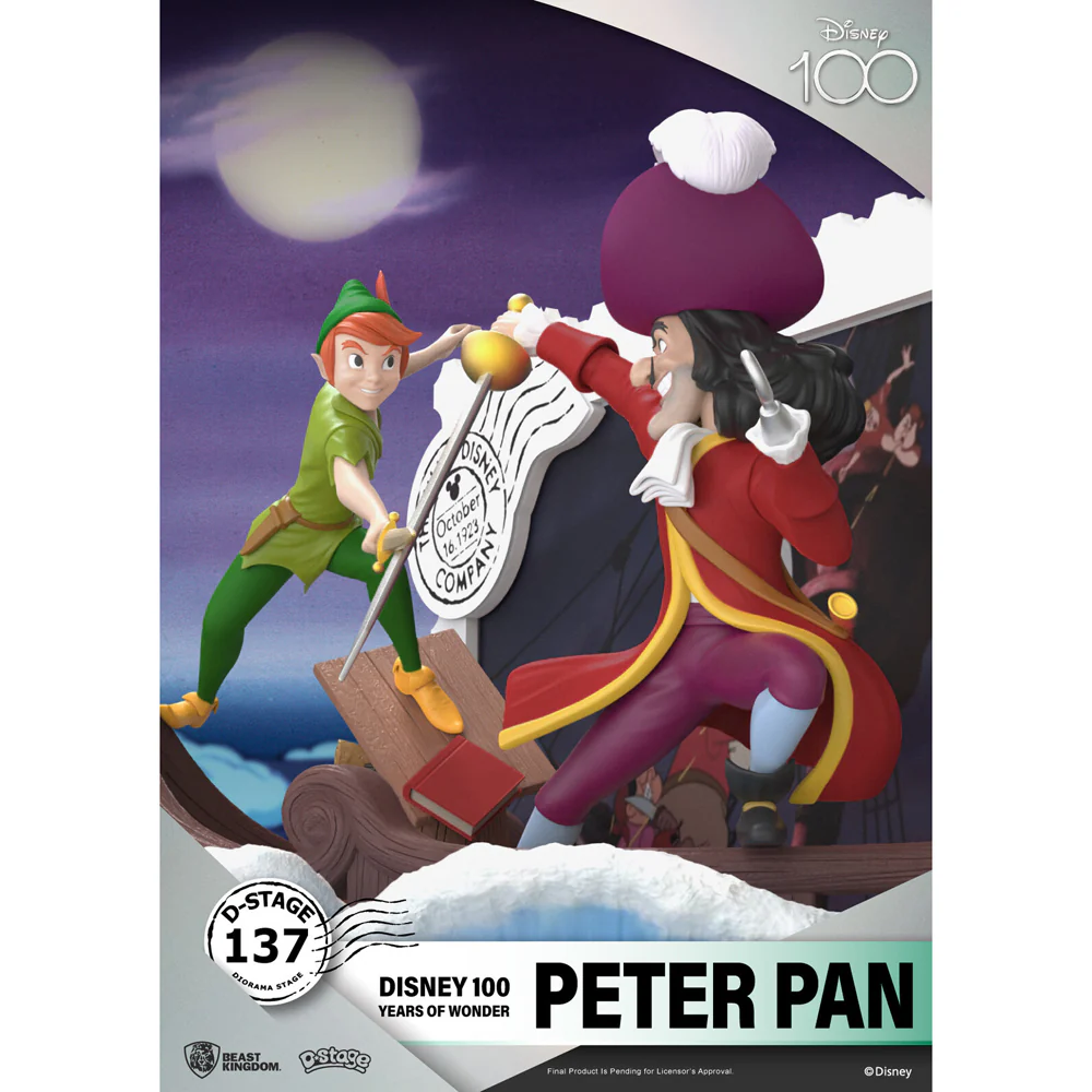 Beast Kingdom D Stage Disney 100 Years of Wonder Peter Pan Figurine Model - Image 4