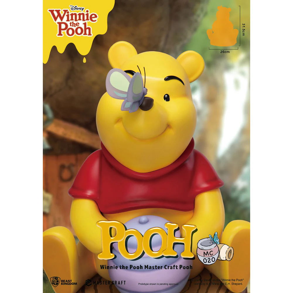Beast Kingdom Master Craft Winnie the Pooh Decorative Figurine Model Set - Image 6