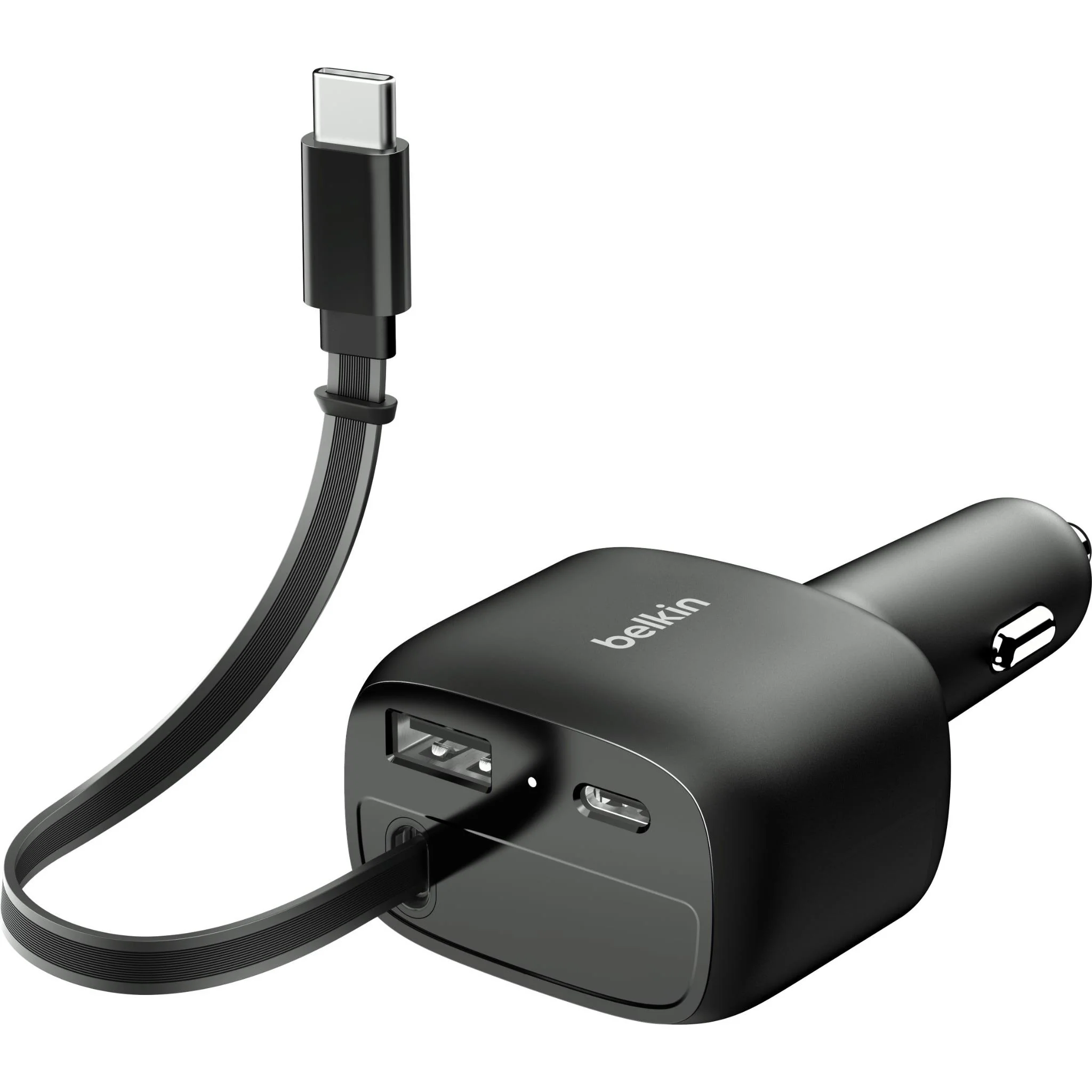 Belkin BoostCharge Retractable Car Charger 75W