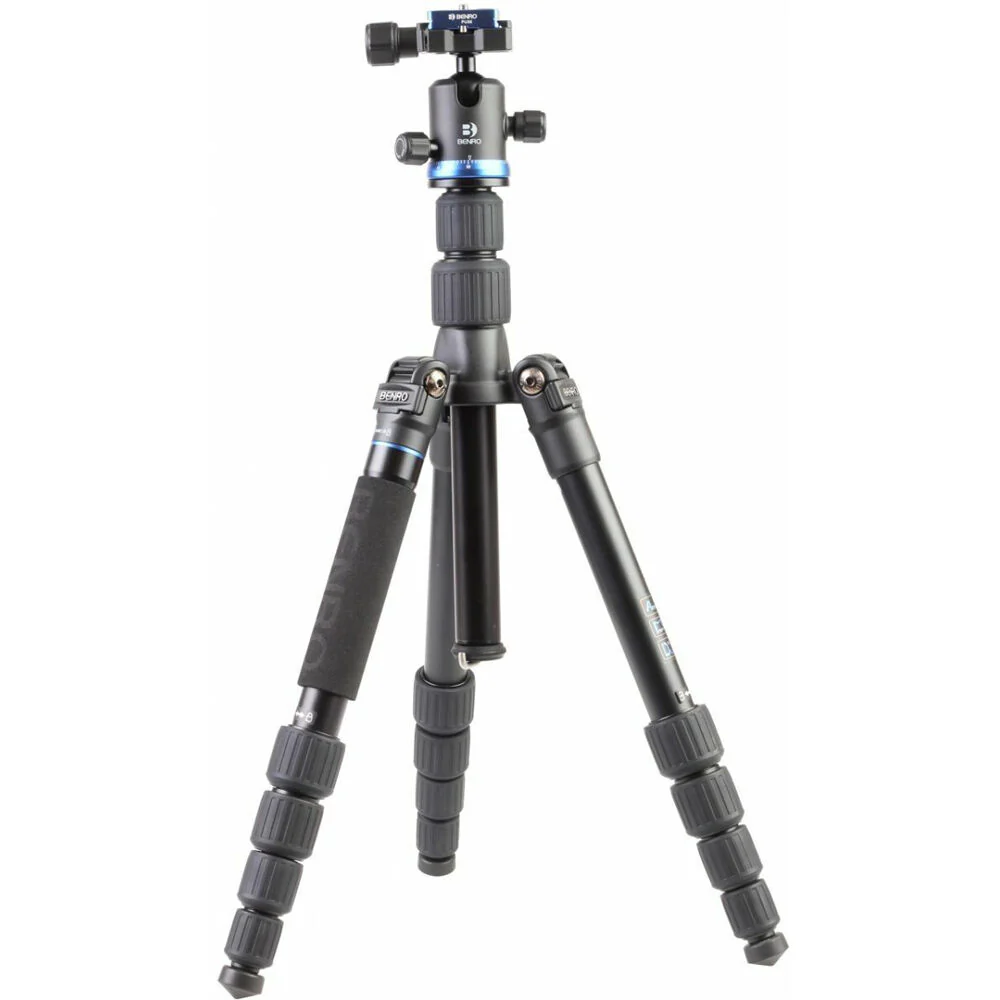 Benro iFoto Aluminium Tripod Kit B0 Ball Head with Twist Lock 165cm