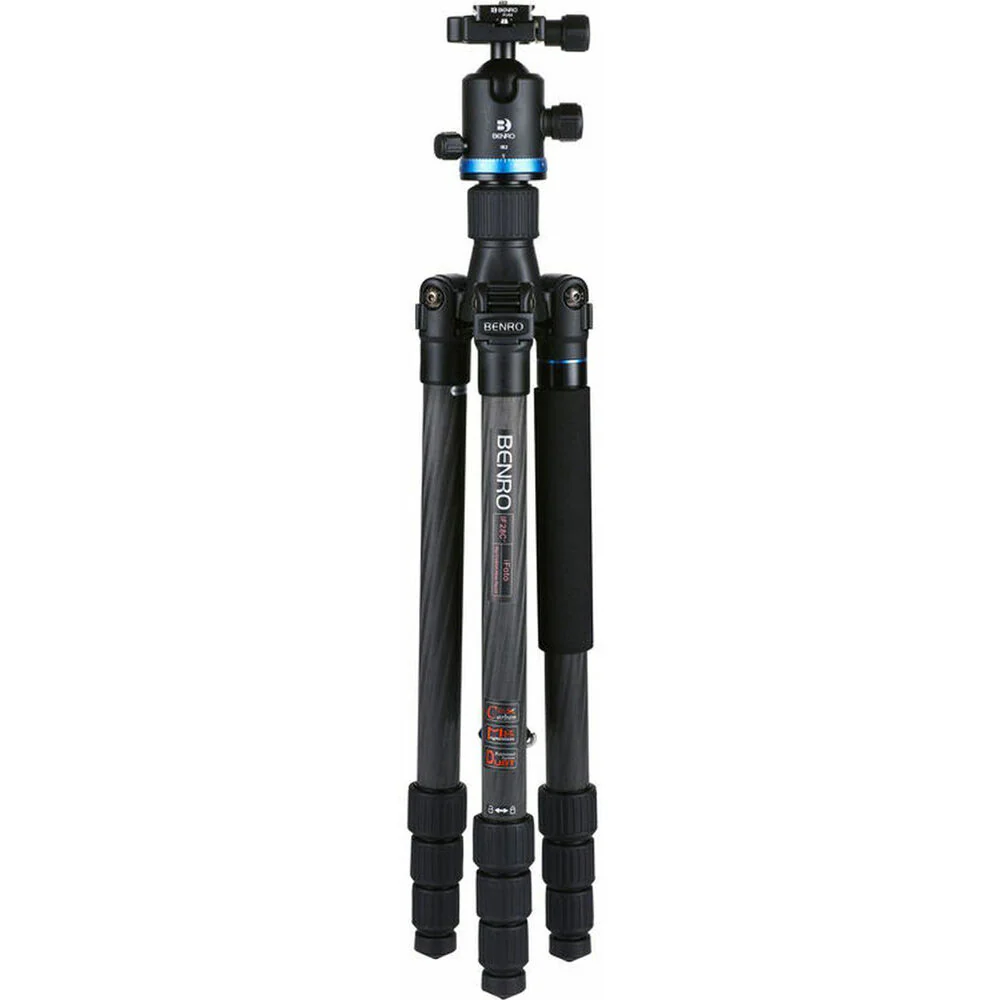 Benro iFoto Carbon Fibre Tripod Kit B2 Ball Head with Twist Lock (165cm) - Image 2