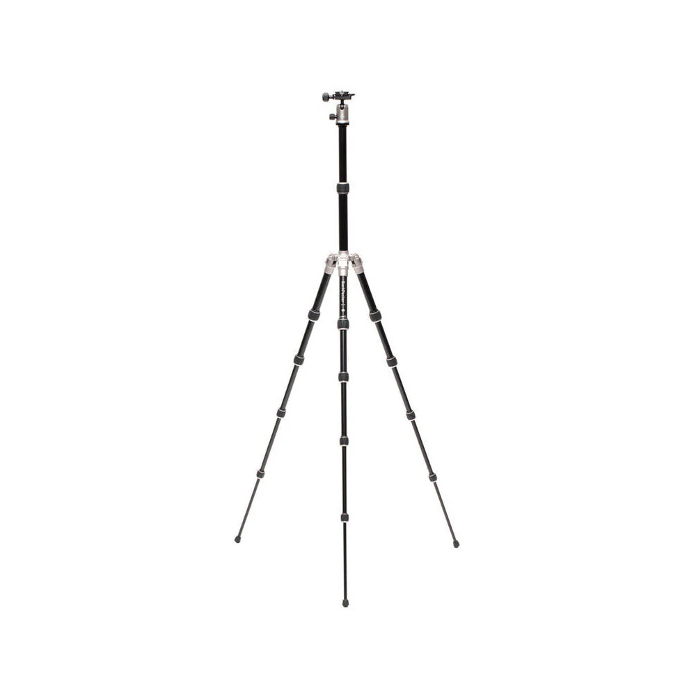 Benro MeFoto Backpacker Aluminium Tripod Q0 Ball Head 132cm (Titanium) - Image 2