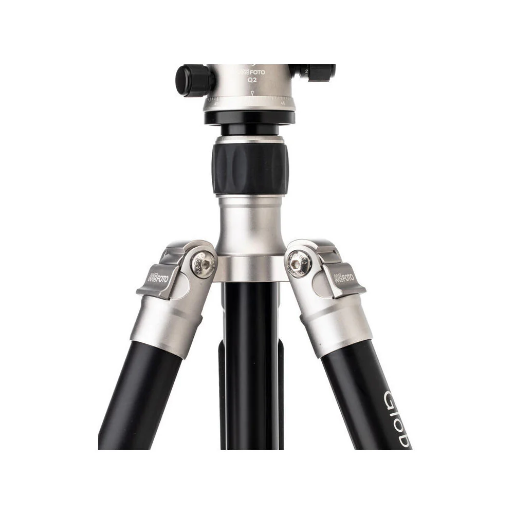 Benro MeFoto Globetrotter Aluminium Tripod Q2 Ball Head 163cm (Titanium) - Image 5