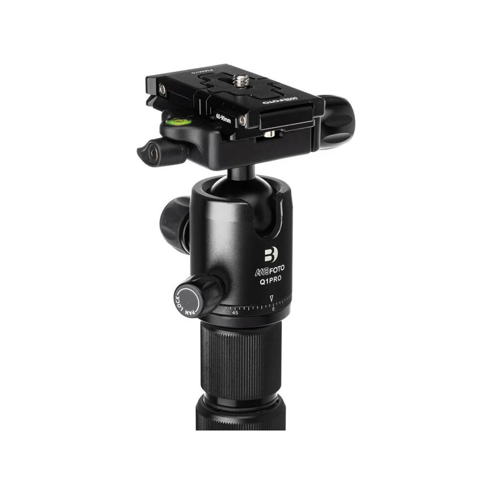 Benro MeFoto RoadtripPro 6in1 Aluminium Tripod Q1 Pro Ball Head (Black) - Image 4