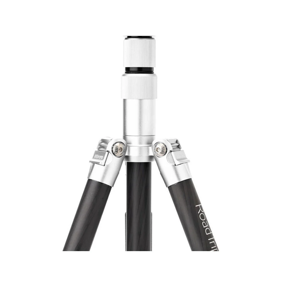 Benro MeFoto RoadtripPro 6in1 CF Tripod Q1 Pro Ball Head (Silver) - Image 5