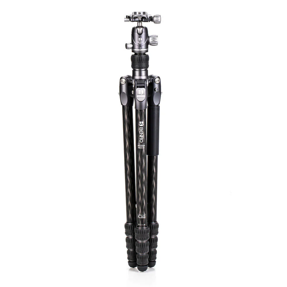 Benro Rhino 14C Carbon Fibre Photo Tripod with VX20 Head (165cm) - Image 2