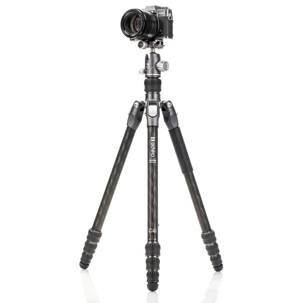 Benro Rhino 14C Carbon Fibre Photo Tripod with VX20 Head (165cm) - Image 4