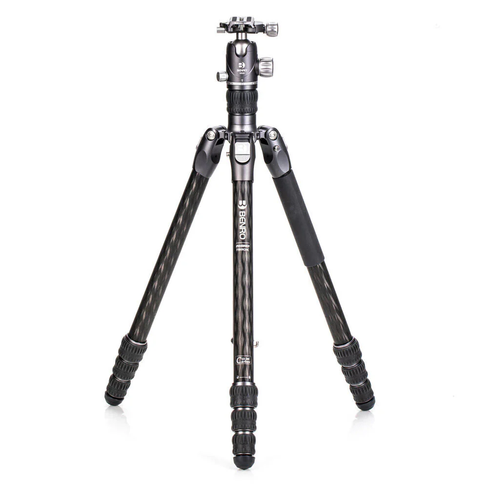 Benro Rhino 24C Carbon Fibre Photo Tripod with VX25 Head (168cm)