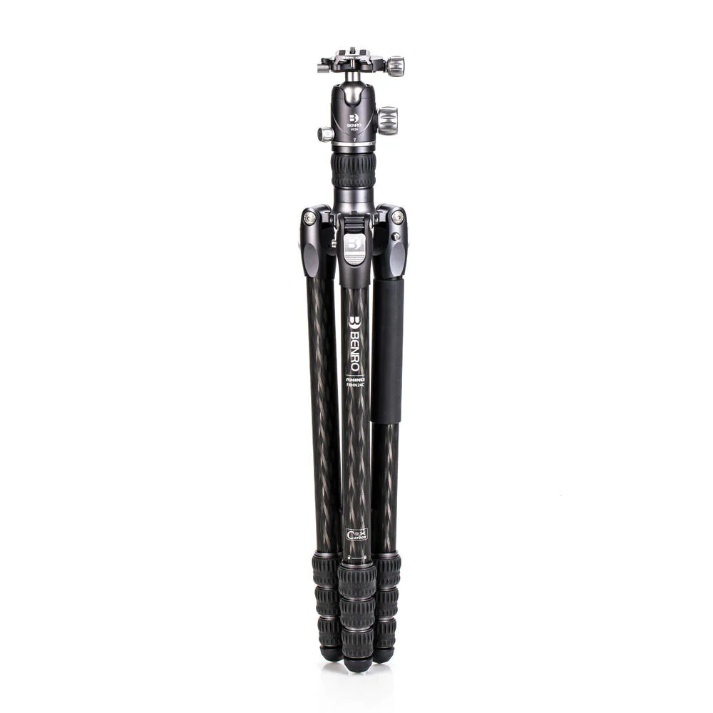 Benro Rhino 24C Carbon Fibre Photo Tripod with VX25 Head (168cm) - Image 2