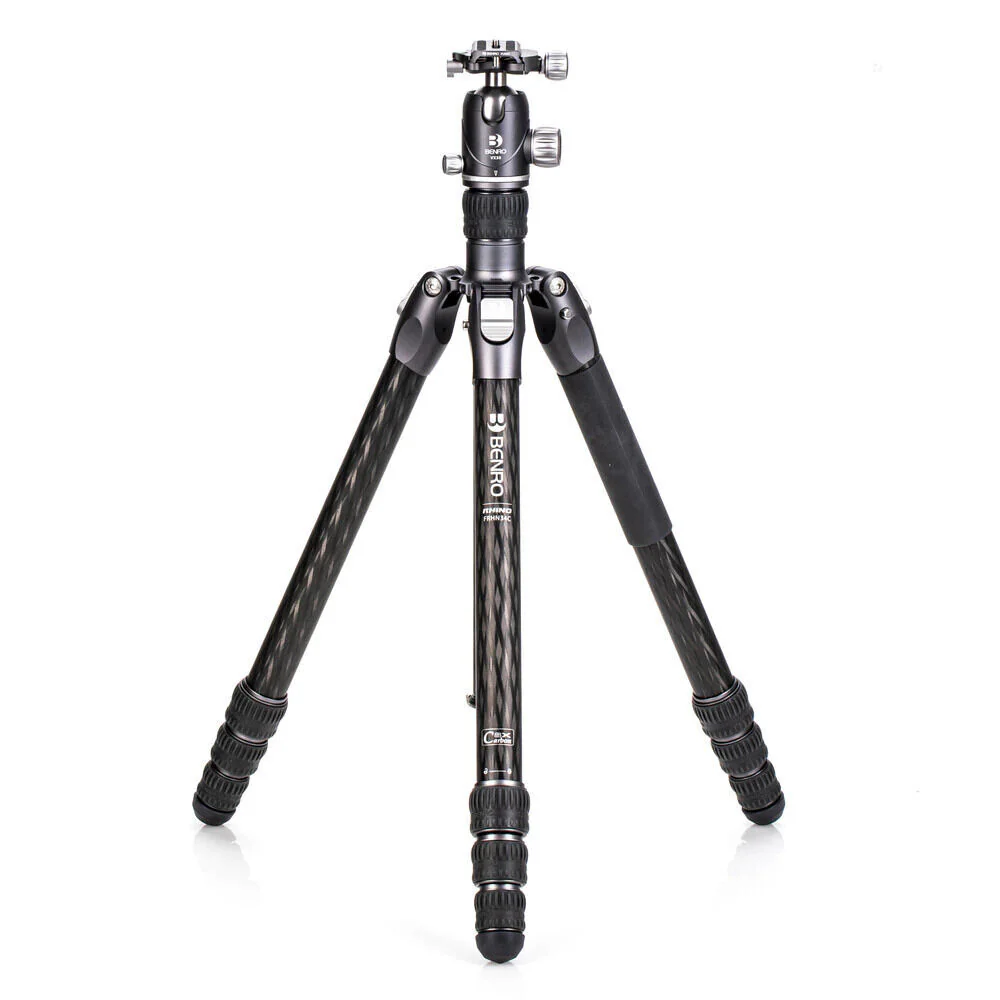 Benro Rhino 34C Carbon Fibre Photo Tripod with VX30 Head (174cm)