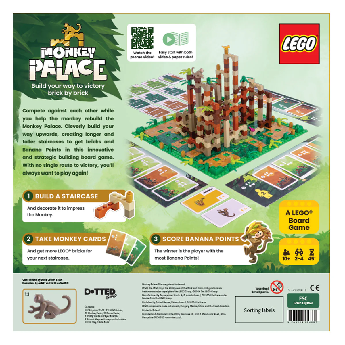 Bezzerweizer Monkey Palace - A LEGO Board Game - Image 3