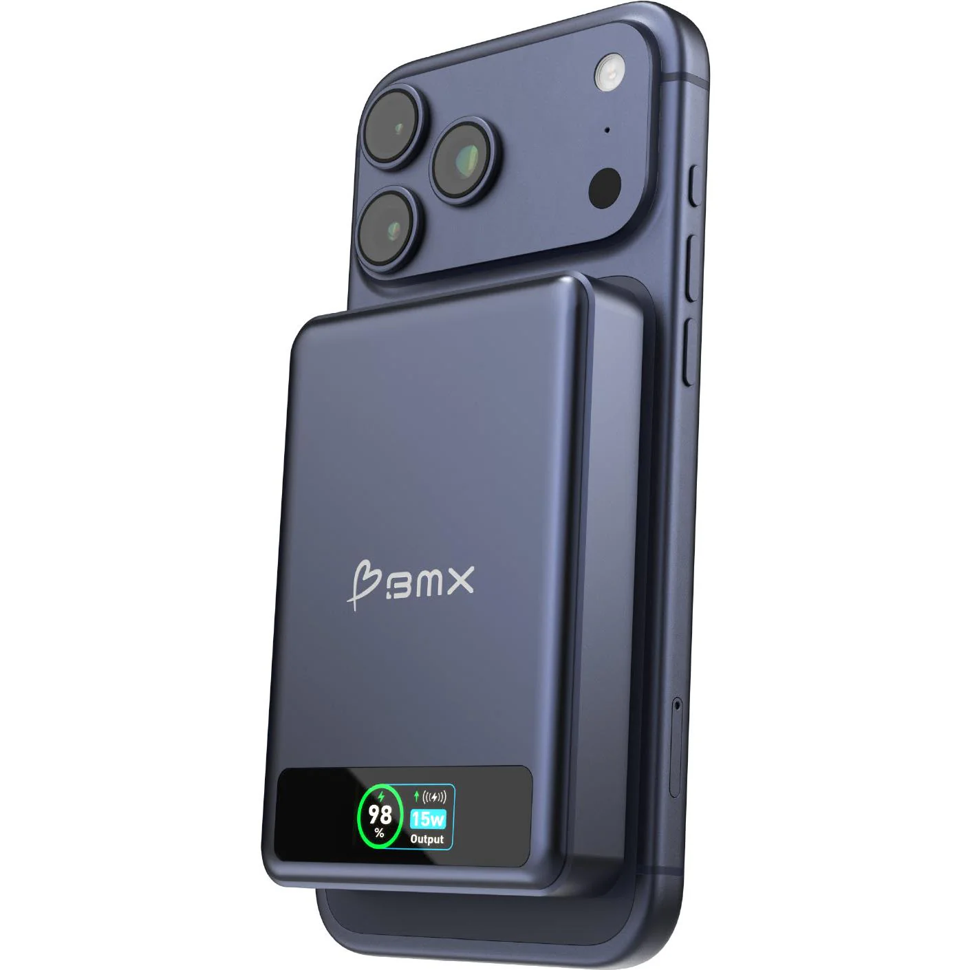 BMX SolidSafe 10K Semi-Solid-State Magnetic Power Bank (Blue) - Image 2