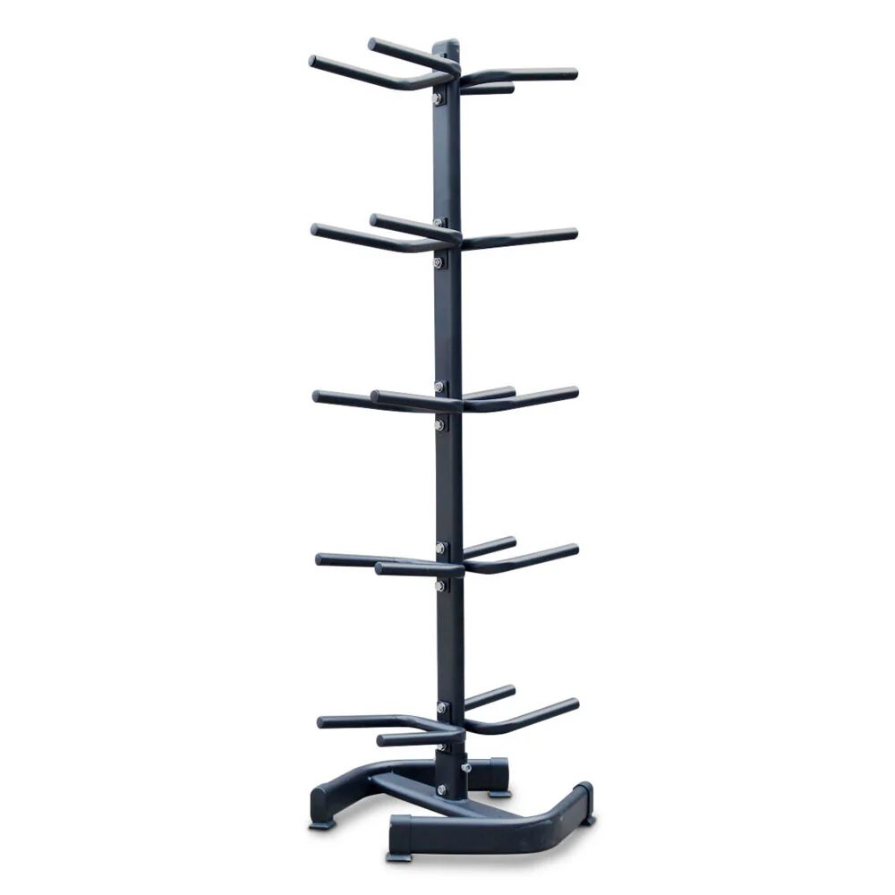 Bodyworx 10-Slot Medicine Ball Home Gym Rack Stand 55x154cm Black
