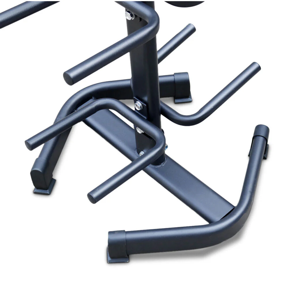 Bodyworx 10-Slot Medicine Ball Home Gym Rack Stand 55x154cm Black - Image 3
