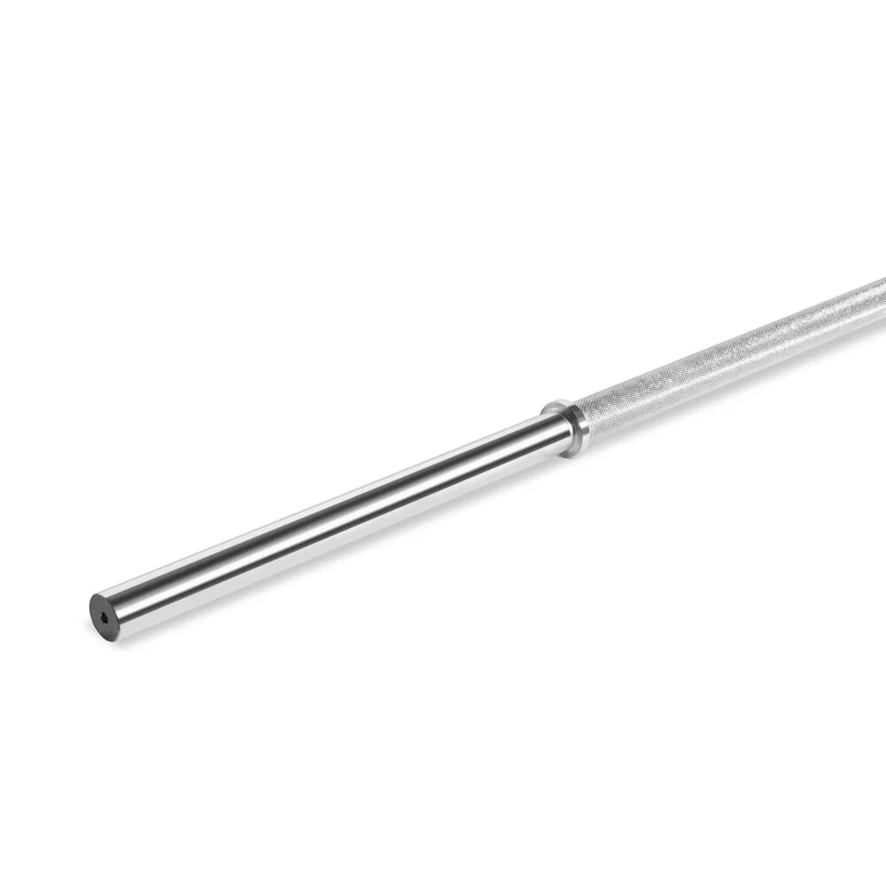 Bodyworx Chrome Plated Standard Bar and Collar V2 Weightlift Home Exercise 60in - Image 2