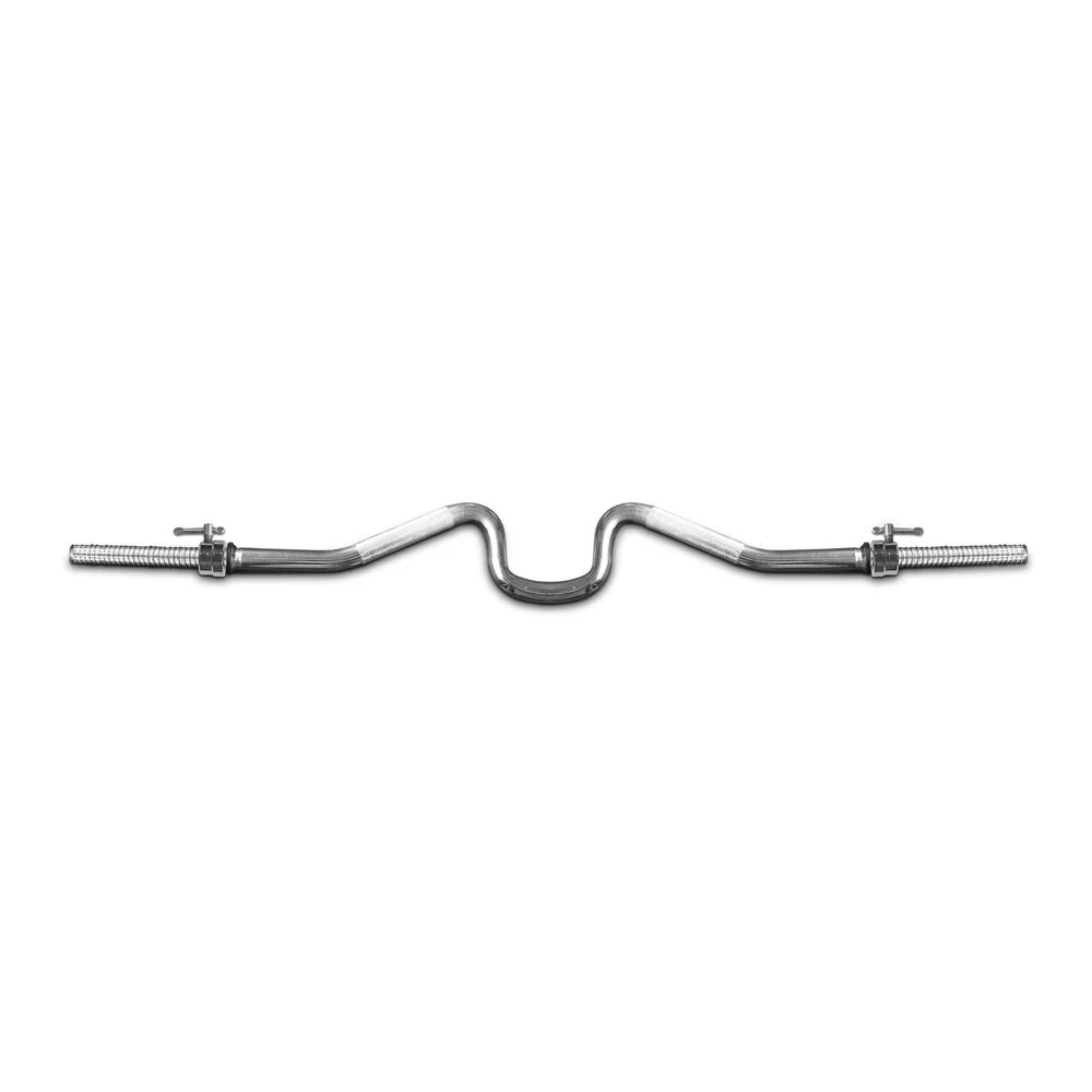 Bodyworx Ezy Supercurl Bar and Collars V2 Weightlift Home Workout Exercise 47in